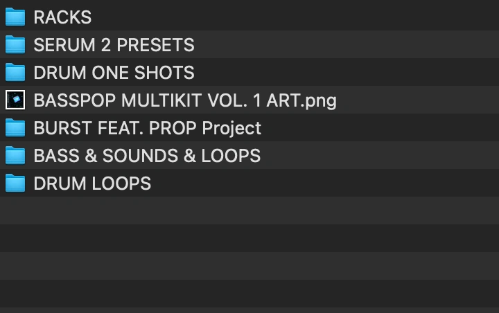BISHU  BASSPOP MULTIKIT VOL. 1 — Превью