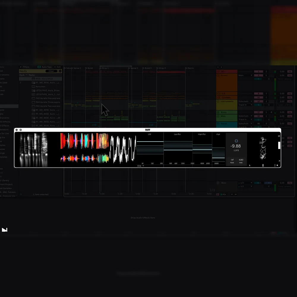 IFEA - Aura || Ableton Live Spectrum Analyzer