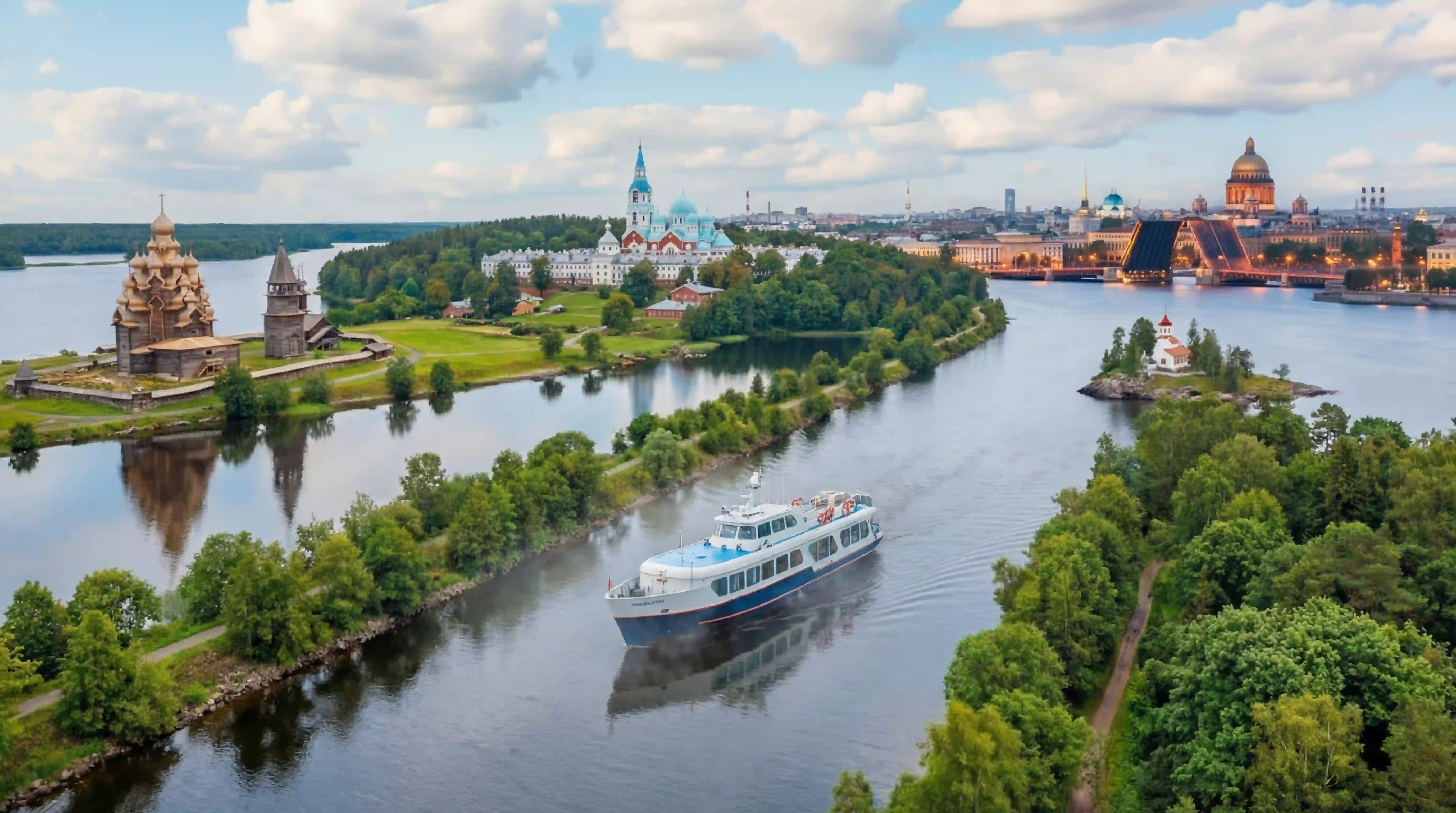 Круиз: на винтажном Vip теплоходе "Политрук Бочаров"