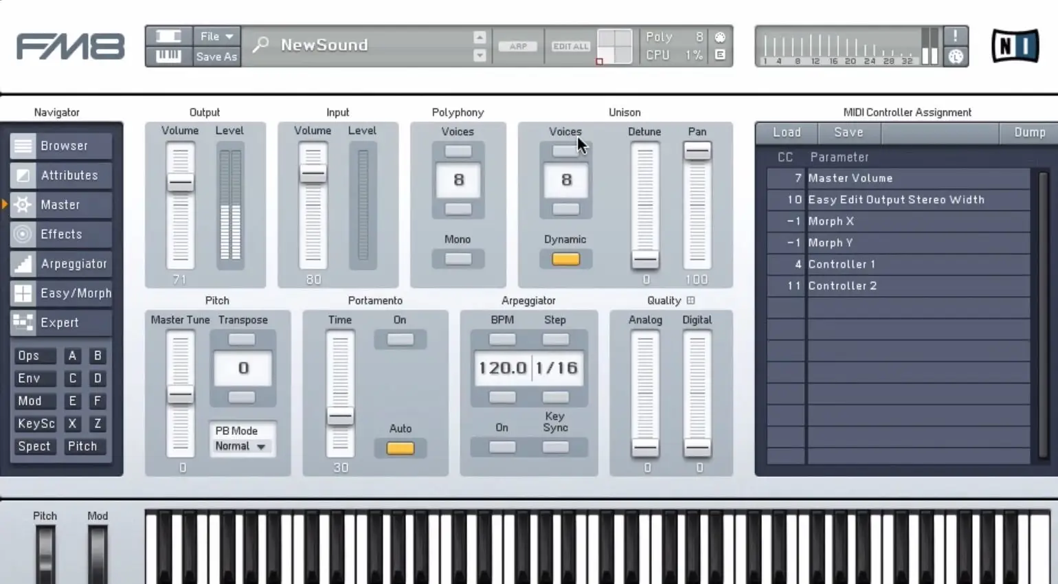 NI FM8 synth