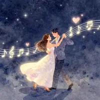 Langit malam romantik