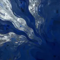 Blue Abstract Art