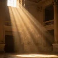 Art lumière dorée