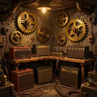 Steampunkové sklepní studio