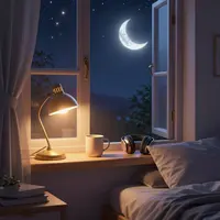 Arte lofi camera da letto