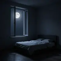 Pozadí osamělá noc