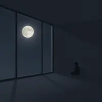 Arte per stanze minimaliste scure