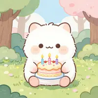 Illustrazioni di animali di compleanno