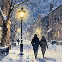 Paisajes urbanos invernales