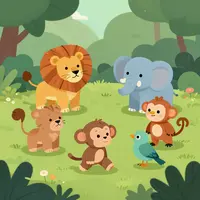 Art d'animaux rigolos