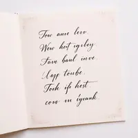 Calligraphie élégante
