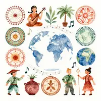 Art de l'unité mondiale