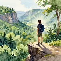 Vues de randonnée