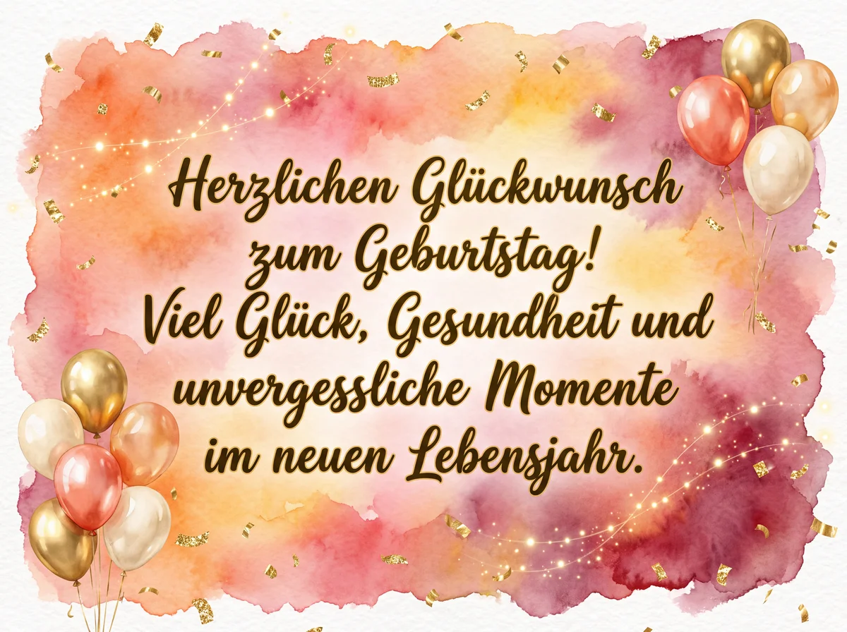 Geburtstag