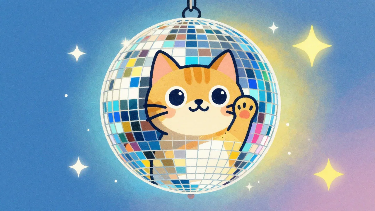 Disco Diva Cat