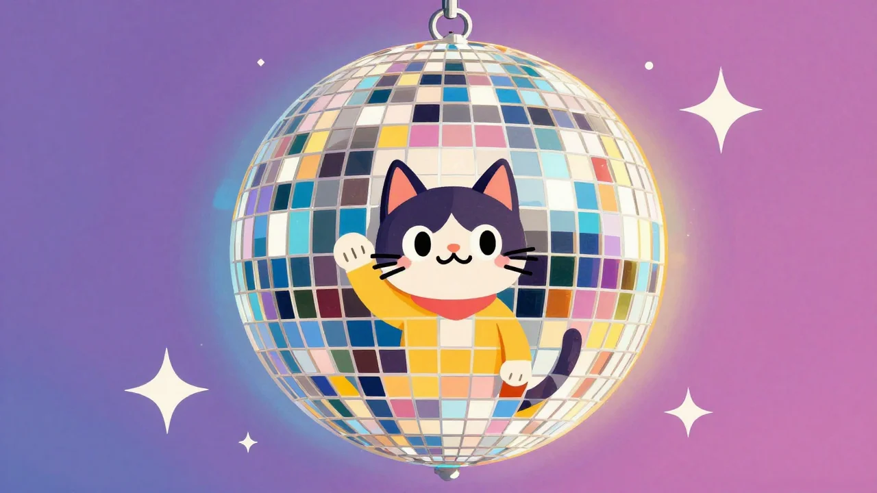 Disco Diva Cat