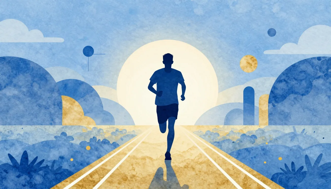 Watercolor style. A minimalist vector illustration of a silh...
