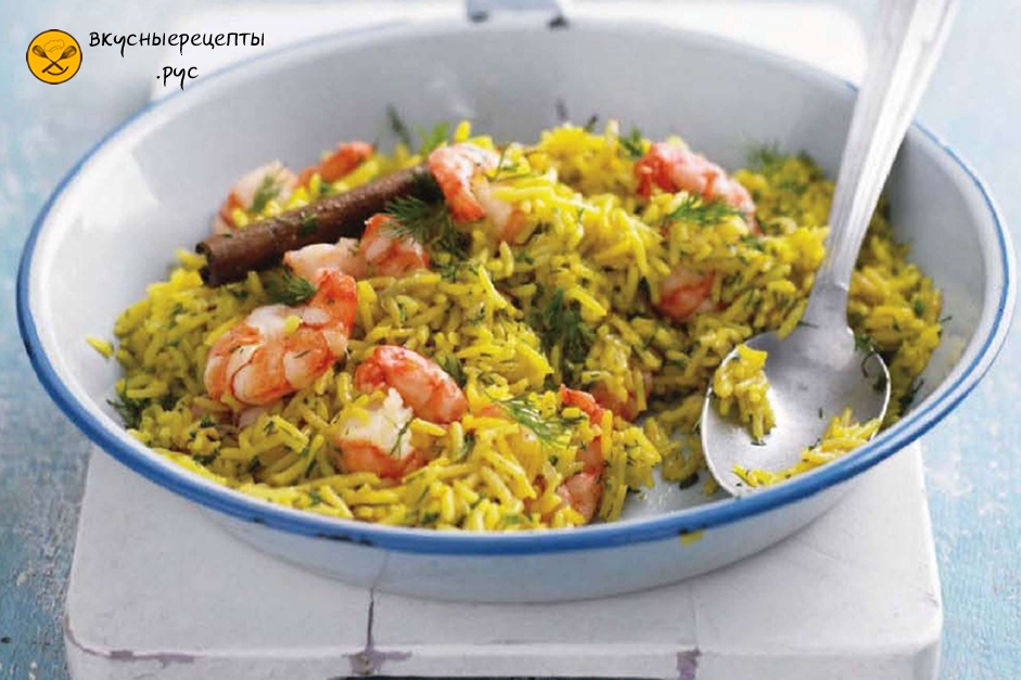 Plov-s-krevetkami-i-ukropom