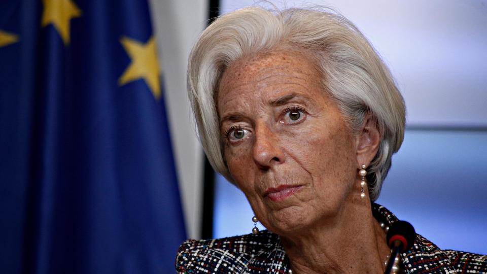 Head of ECB Lagarde gives press conference following Governing Council meeting in Frankfurt