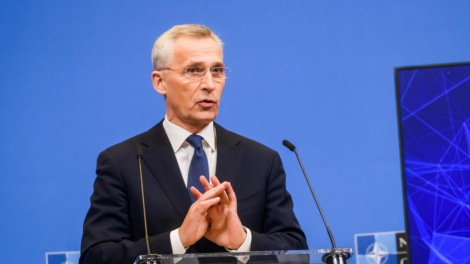 NATO’s Stoltenberg, Norwegian PM Store hold news conference in Brussels