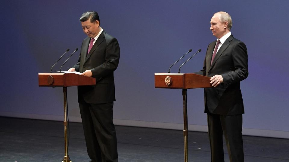 REFEED: Putin and Xi Jinping make press statements following talks in Moscow