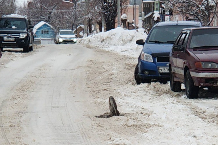 Водители жалуются на состояние дорог после снегопада