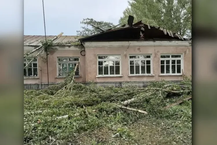 Ураган в Саратовской области. Последствия стихии