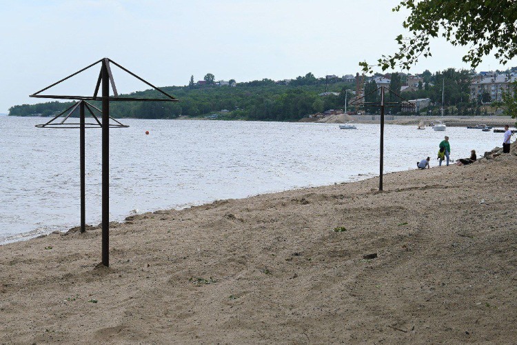 В Вольске открыт новый пляж на правом берегу