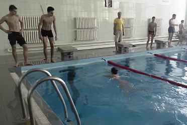 На президенских играх школьники плавали вольно