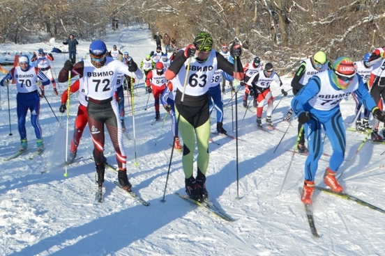 В Вольске прошёл лыжный марафон