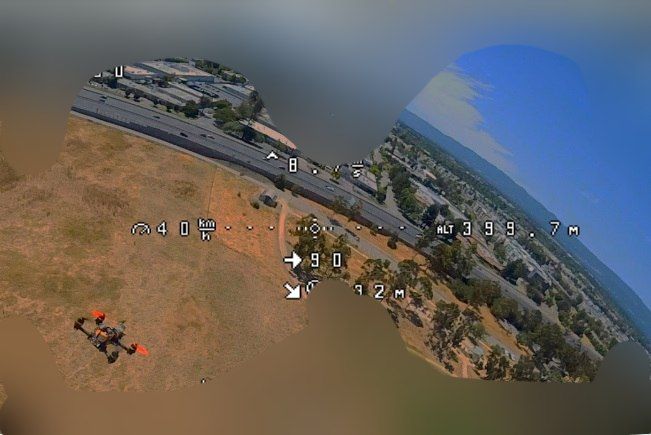 рис.7 изображение при невозможности настроить расстояние.