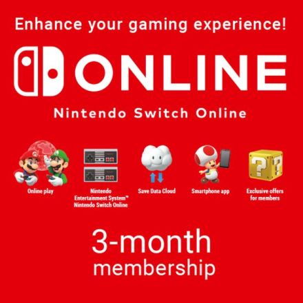 Изображение сертификата Подписка Nintendo 90 Days Switch Online Membership (Individual)