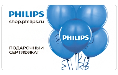 Каталог универсальной карты - сертификат Подарочный сертификат Philips