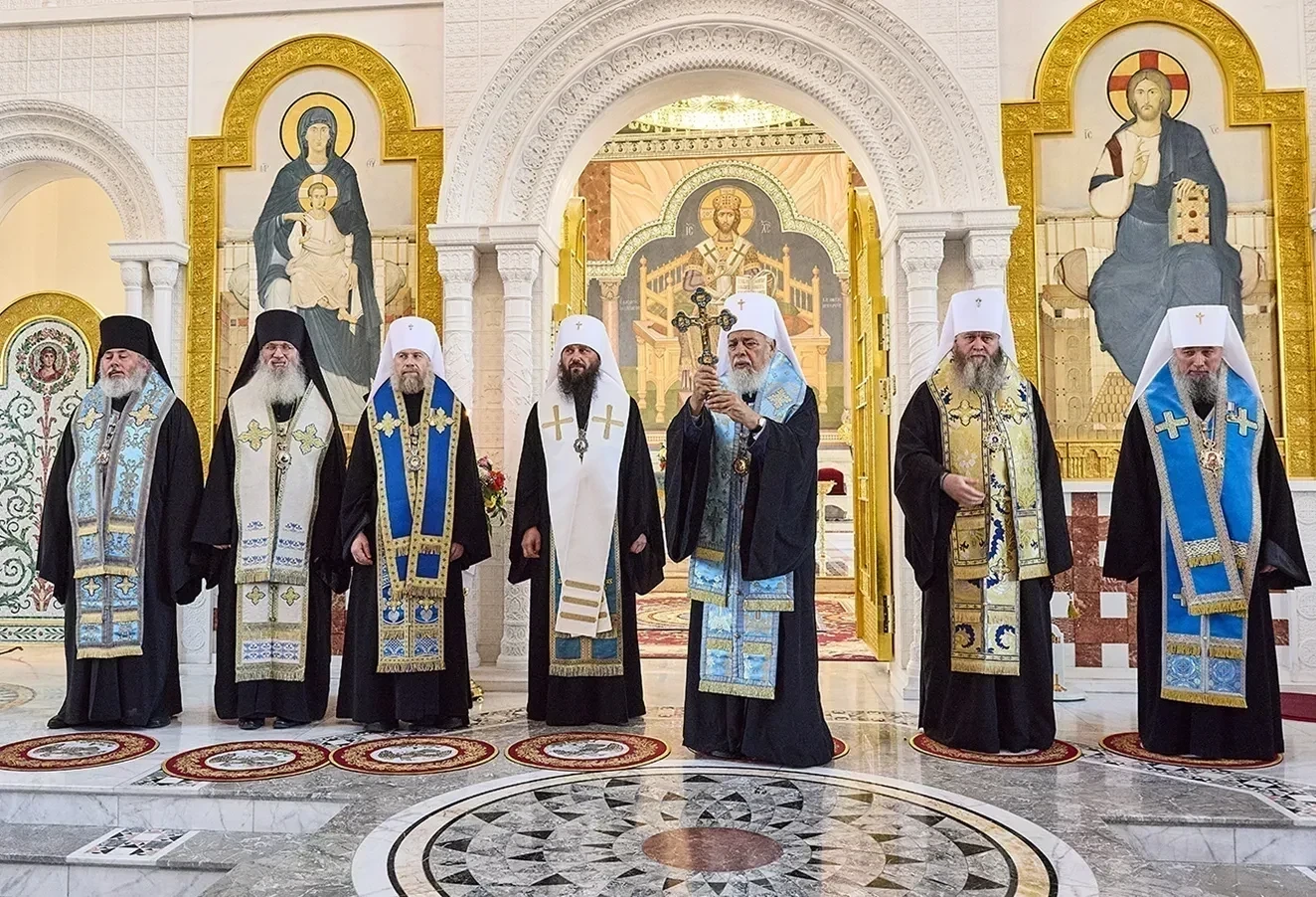 В Волгограде совершено празднование явления Урюпинской иконы Божией Матери и Собора святых, в земле Волгоградской просиявших