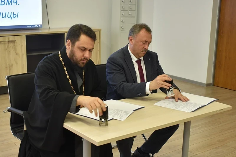 Заключено соглашение о сотрудничестве храма во имя святой великомученицы Параскевы Пятницы и Яменской СОШ