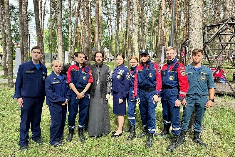 Председатель молодежного отдела Воронежской епархии стал гостем регионального этапа Всероссийской игры "Семейная Зарница"
