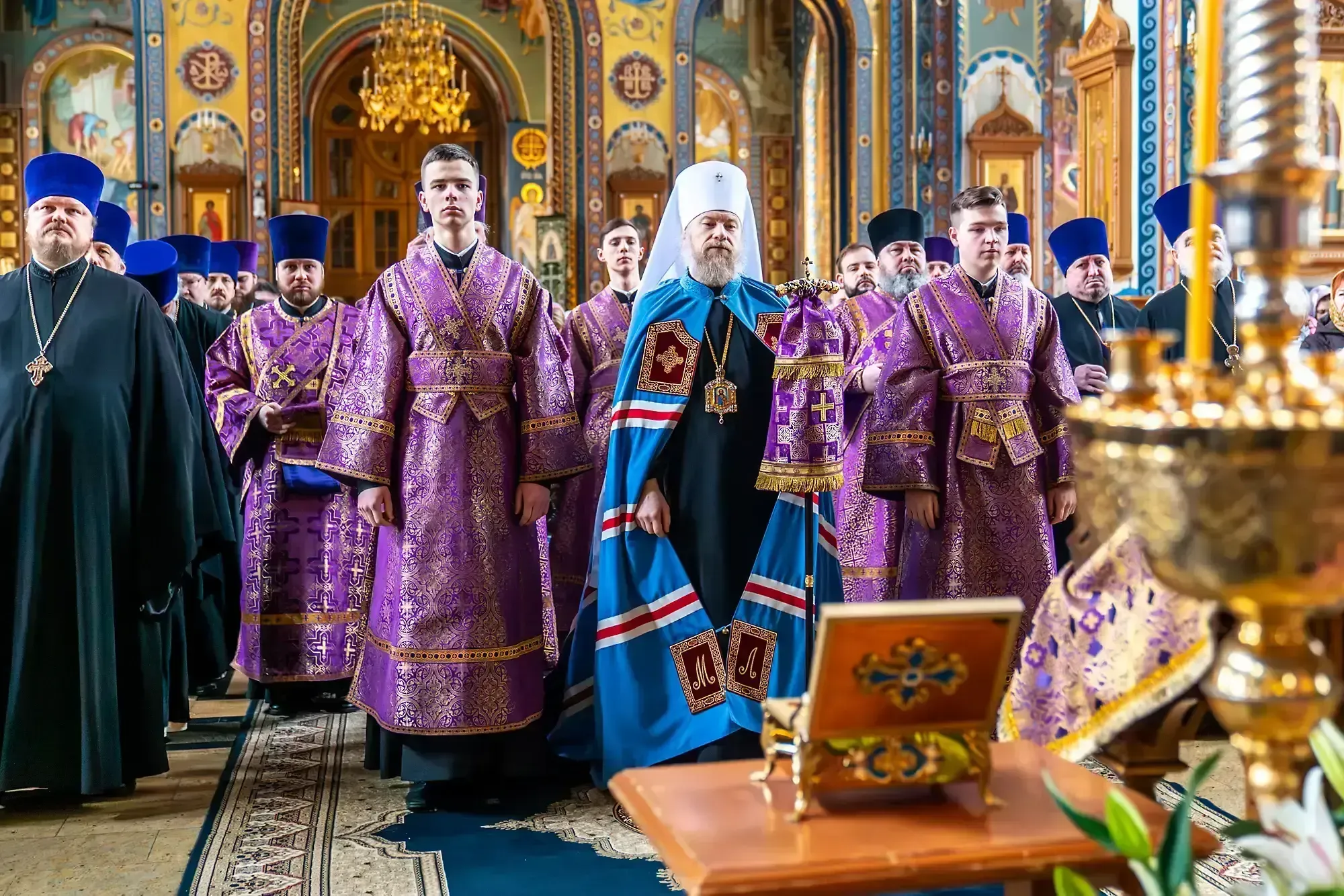 В Воронеж прибыл ковчег с частицей Ризы Господа нашего Иисуса Христа