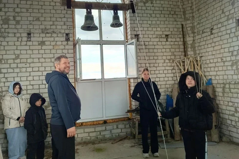 Учащиеся школы села Дракино побывали на пасхальном мероприятии в храме во имя Архистратига Михаила