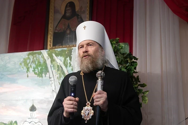 Архипастырь посетил Воронежскую православную гимназию во имя святителя Митрофана Воронежского