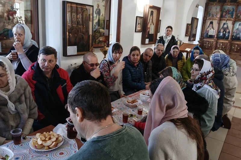 В храме Рождества Пресвятой Богородицы с. Бабяково состоялась просветительская беседа с прихожанами
