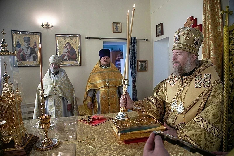 Правящий Архиерей возглавил торжество престольного праздника воронежского храма