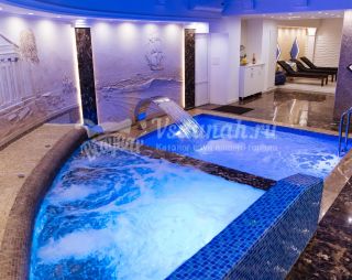 Сауна сауна SPA в отеле Лазурный в Алуште