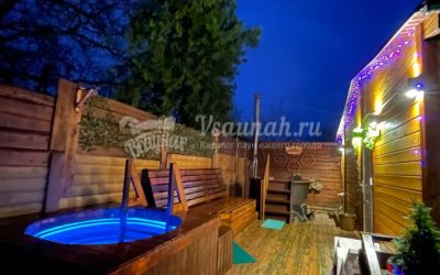 Банный дворик в Залесье в Симферополе