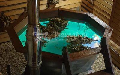 Банный дворик в Залесье в Симферополе