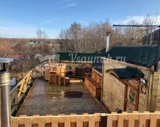 Сауна Банный комплекс Третья падь В Корсакове