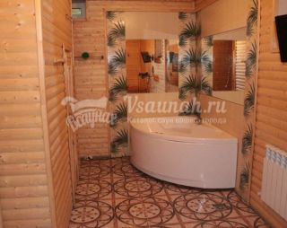 Сауна отеля Парнас в Липецке