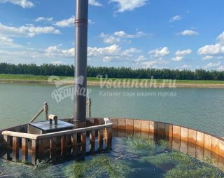 Сауна в зоне отдыха Емельяновское озеро-парк в Красноярске