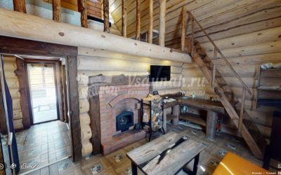 Баня с чанами на костре. Клуб Барин в Москве