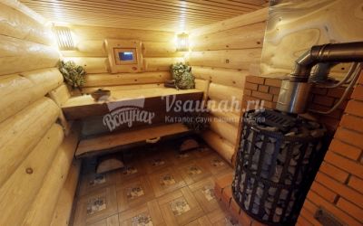 Баня с чанами на костре. Клуб Барин в Москве