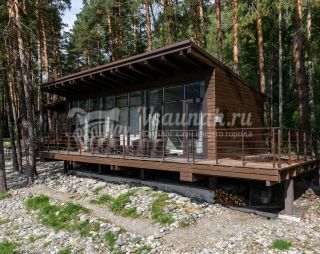 Сауна Spa-центр в эко-отеле Алтика в Горно-Алтайске